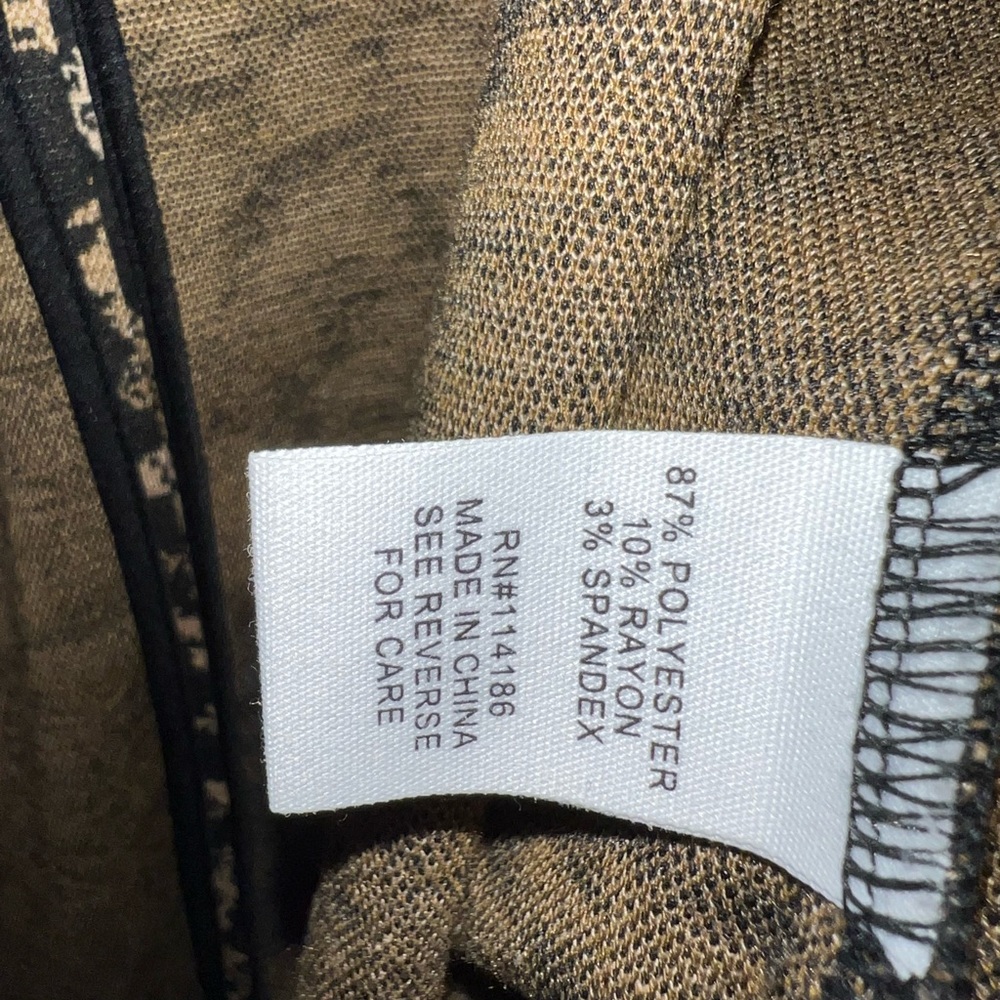❤️ ADYSON PARKER ROLL TAB LONGLINE ANIMAL PRINT JACKET WINTER WORK WEAR - Picture 8 of 8